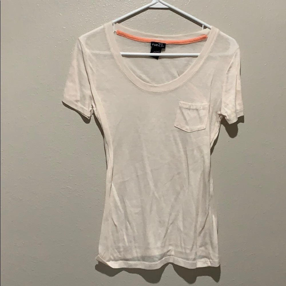 Rue 21 light pink tee
